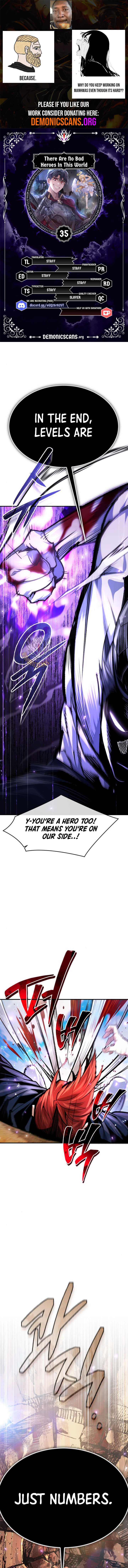 There Are No Bad Heroes In This World Chapter 35 0